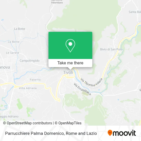 Parrucchiere Palma Domenico map