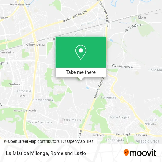 La Mistica Milonga map