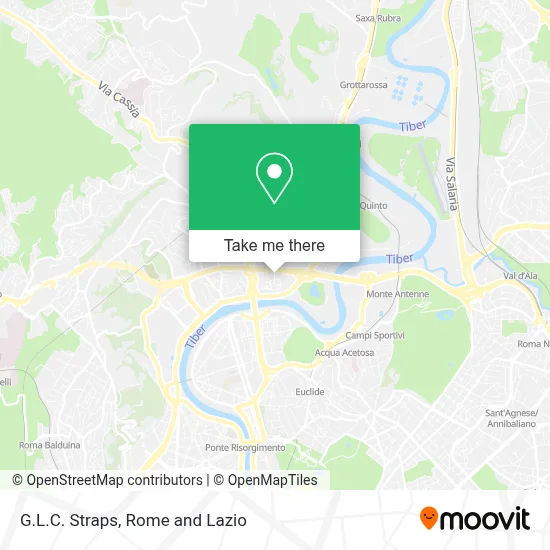 G.L.C. Straps map