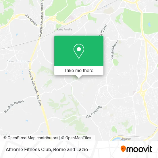 Altrome Fitness Club map