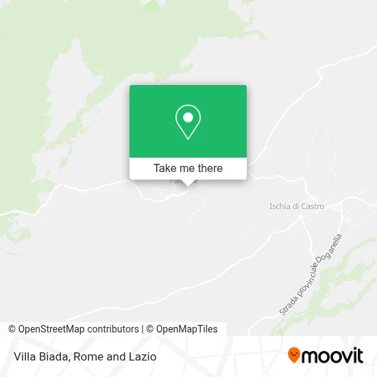 Villa Biada map