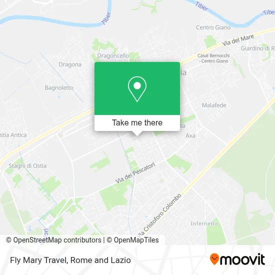 Fly Mary Travel map