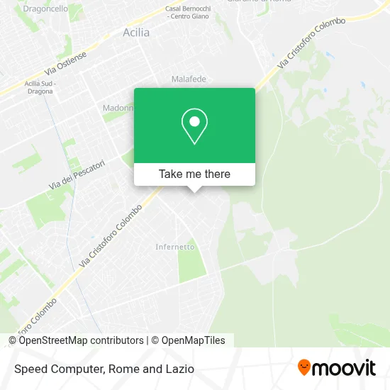 Speed Computer map