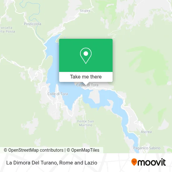 La Dimora Del Turano map