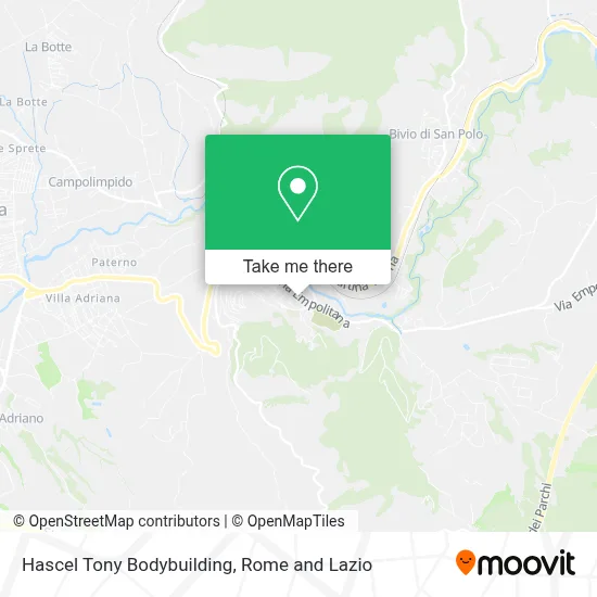Hascel Tony Bodybuilding map