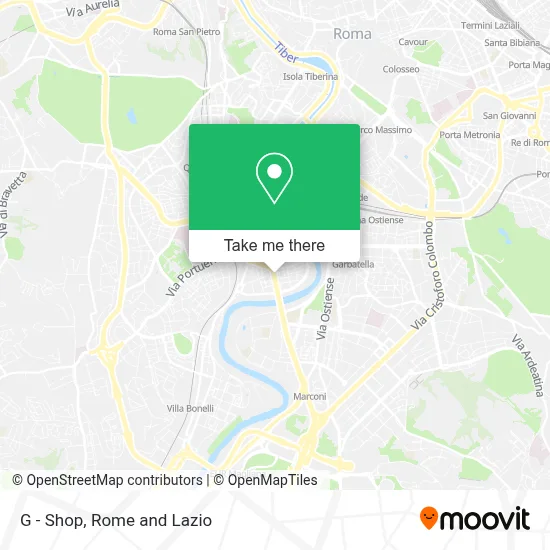 G - Shop map