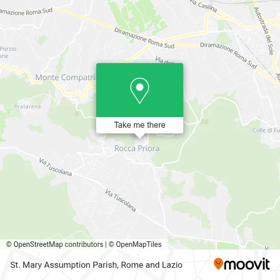 St. Mary Assumption Parish map