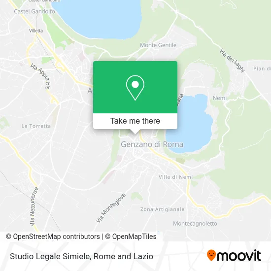 Studio Legale Simiele map