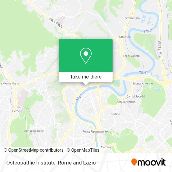 Osteopathic Institute map