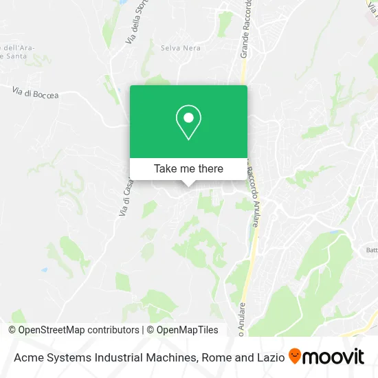 Acme Systems Industrial Machines map