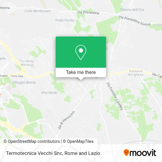 Termotecnica Vecchi Snc map