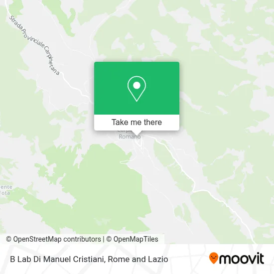 B Lab Di Manuel Cristiani map