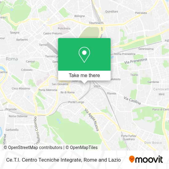 Ce.T.I. Centro Tecniche Integrate map