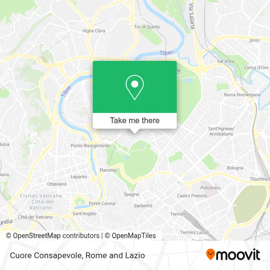Cuore Consapevole map