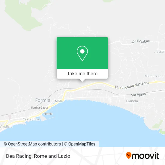 Dea Racing map