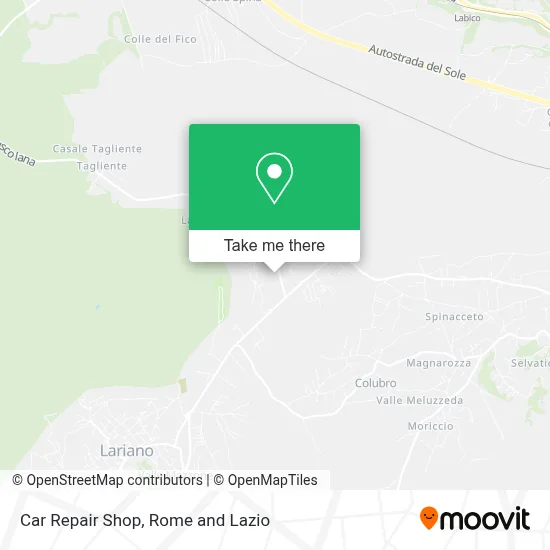 Car Repair Shop map