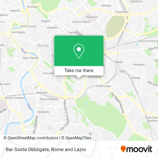 Bar Sosta Obbligata map