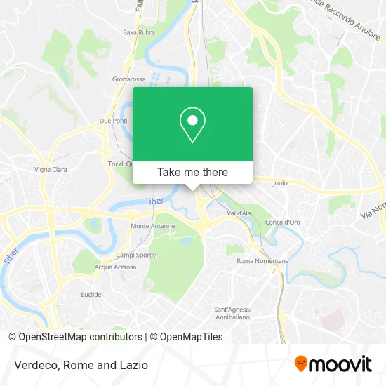 Verdeco map