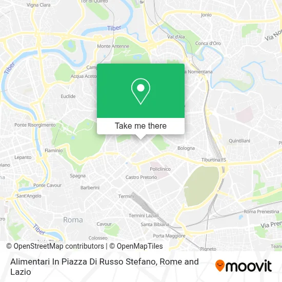 Alimentari In Piazza Di Russo Stefano map
