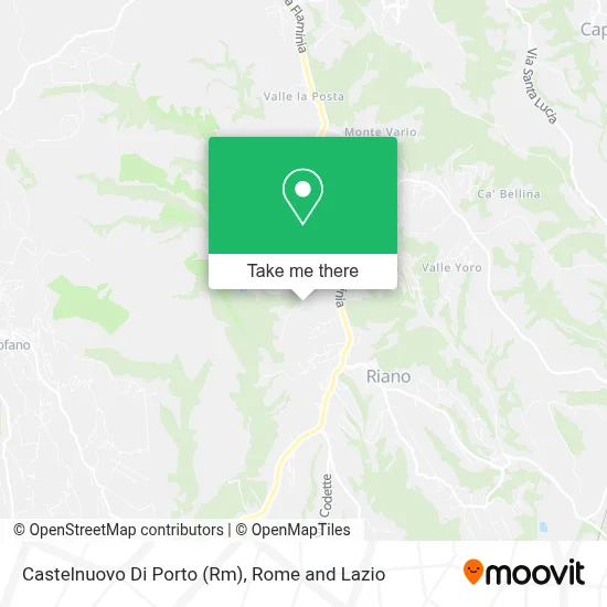 Castelnuovo Di Porto (Rm) map