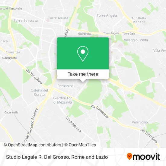 Studio Legale R. Del Grosso map