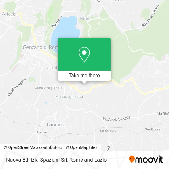 Nuova Edilizia Spaziani Srl map