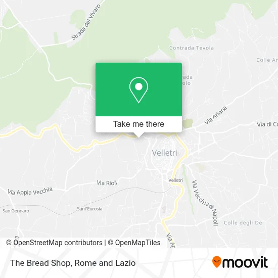 The Bread Shop map