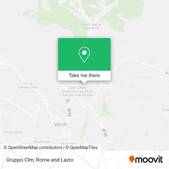 Gruppo Clm map