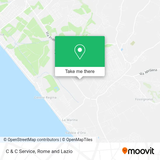 C & C Service map
