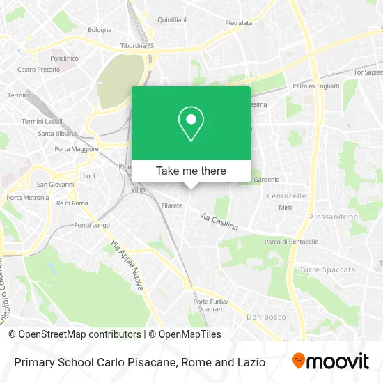 Primary School Carlo Pisacane map