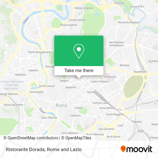 Ristorante Dorada map