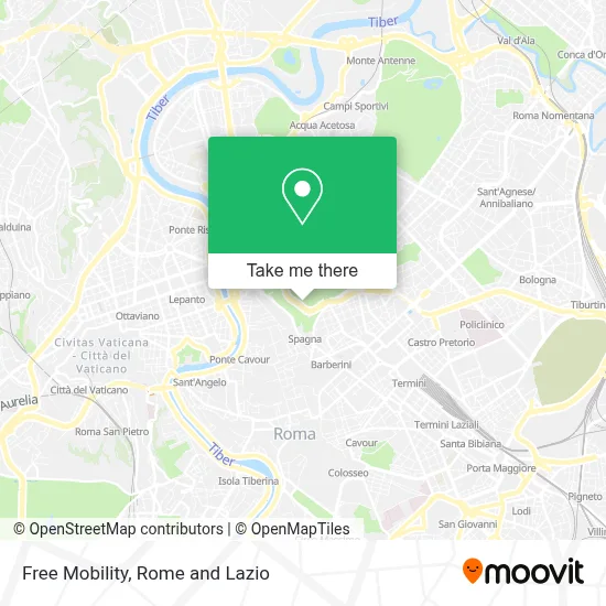 Free Mobility map