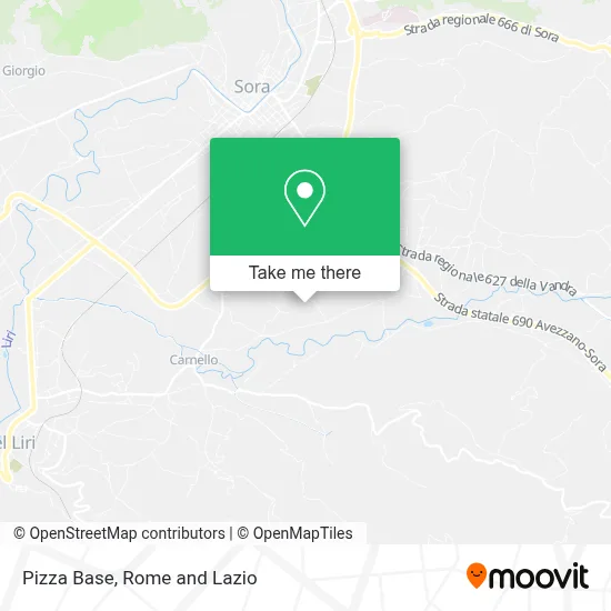 Pizza Base map