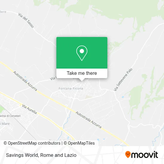 Savings World map