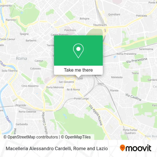 Macelleria Alessandro Cardelli map