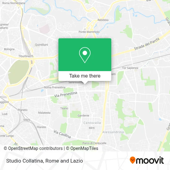 Studio Collatina map