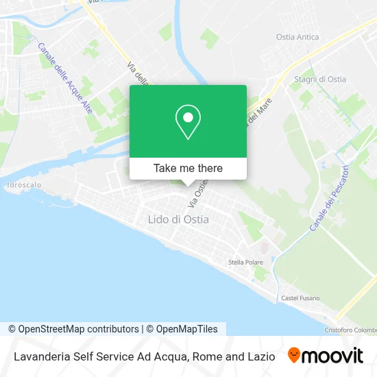 Lavanderia Self Service Ad Acqua map
