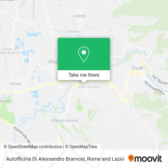 Autofficina Di Alessandro Bramosi map