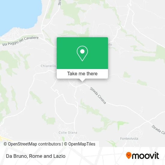 Da Bruno map