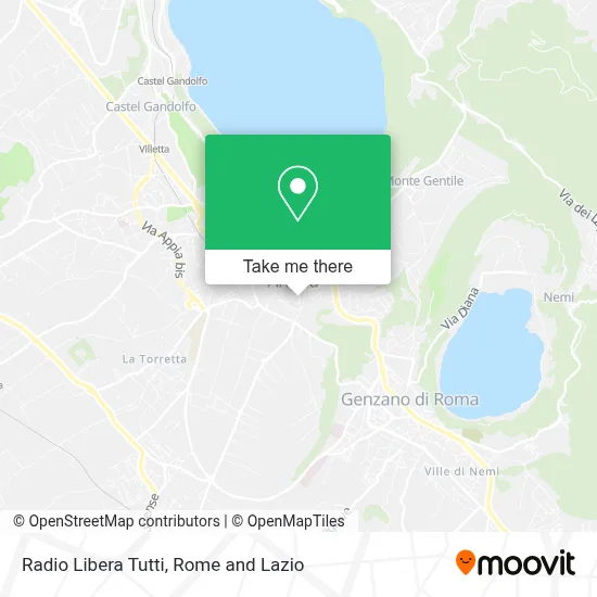 Radio Libera Tutti map