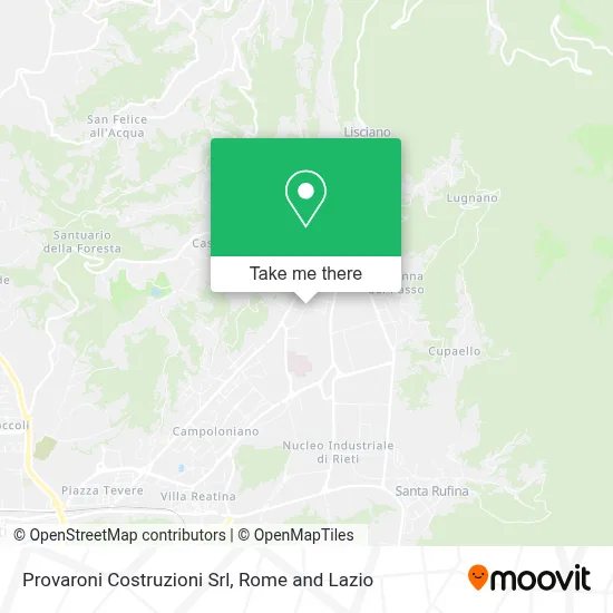 Provaroni Costruzioni Srl map