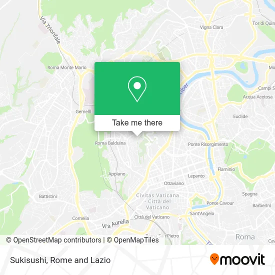 Sukisushi map