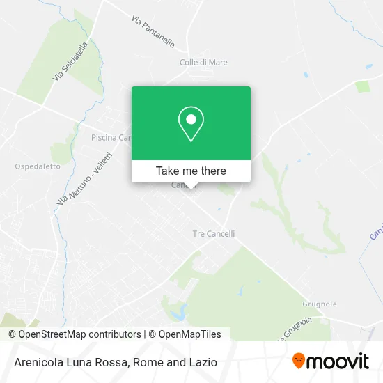 Arenicola Luna Rossa map