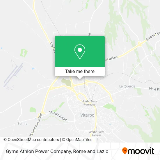 Gyms Athlon Power Company map