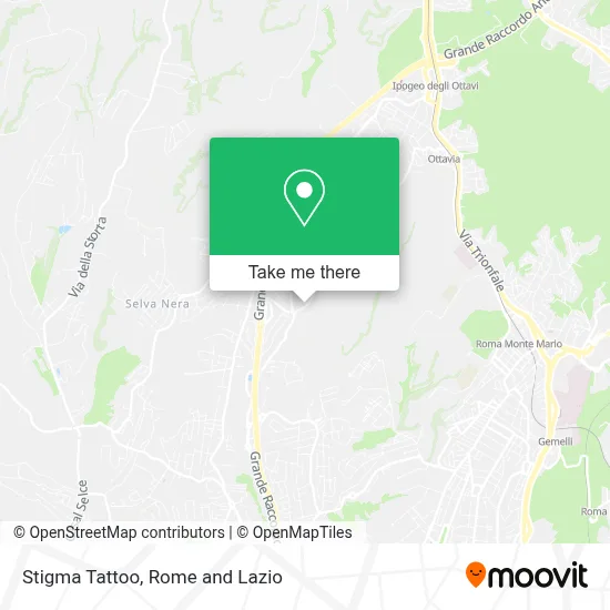 Stigma Tattoo map