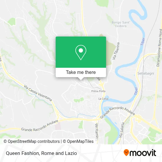 Queen Fashion map