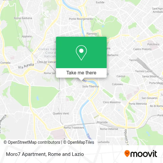 Moro7 Apartment map