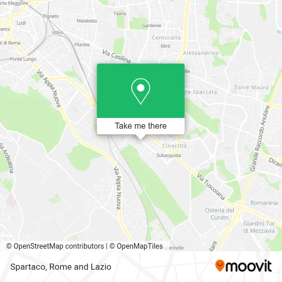 Spartaco map