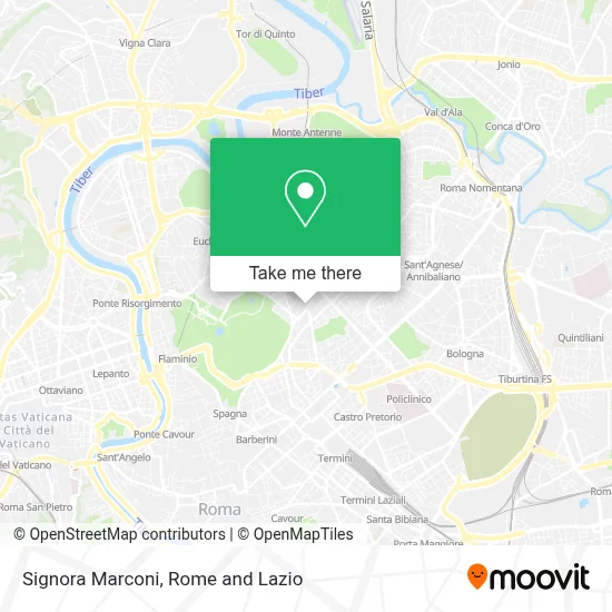Signora Marconi map
