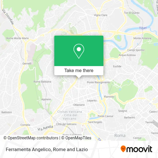 Ferramenta Angelico map